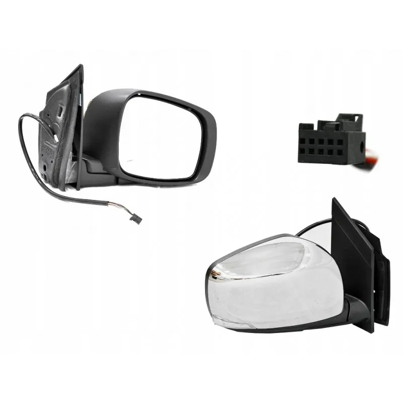 Dodge Grand Caravan 2008-2020, pravé chromované zpětné zrcátko