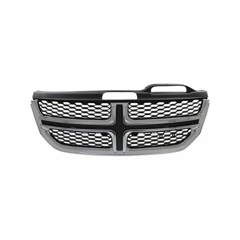 Dodge Journey 2011-2020 – nová chromovaná maska chladiče s černým středem, náhrada originálu