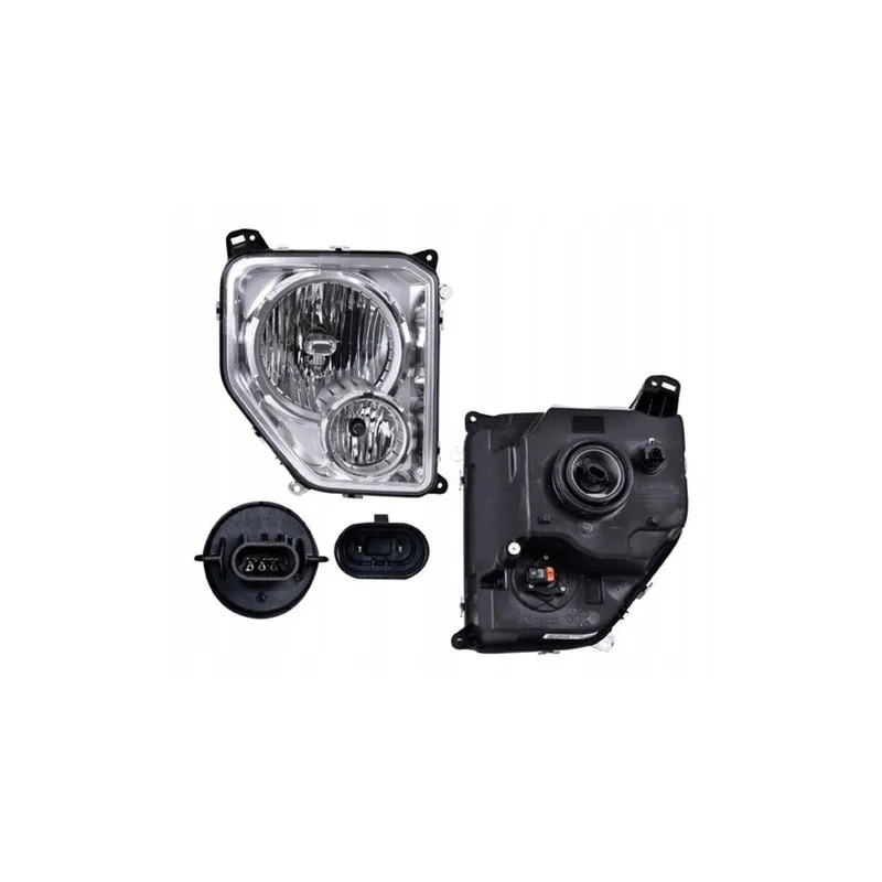 Jeep Cherokee Liberty 2008-2012 KK, pravý světlomet, verze USA