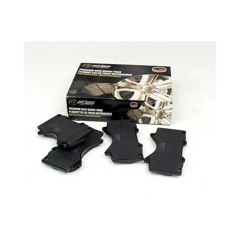 Přední brzdové destičky Toyota Tundra, Sequoia, LX570 07-13 SMD
