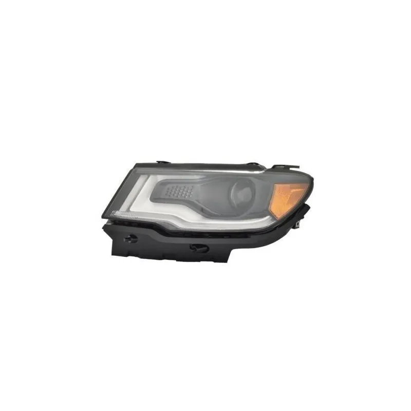 Levá xenonová lampa s LED denním svícením pro JEEP COMPASS COMPAS 2017-2021, verze USA