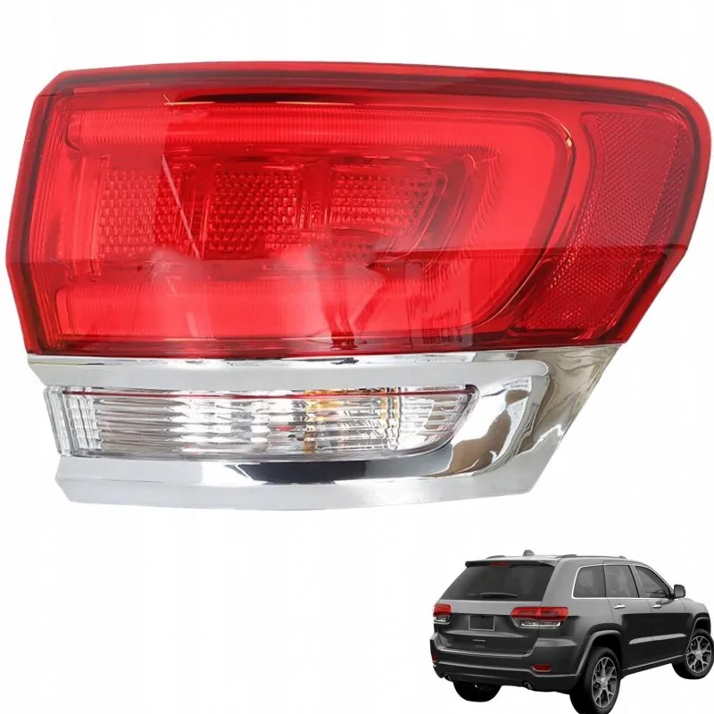 Jeep Grand Cherokee WK2 facelift 2014-2021, pravé zadní rohové světlo s chromem