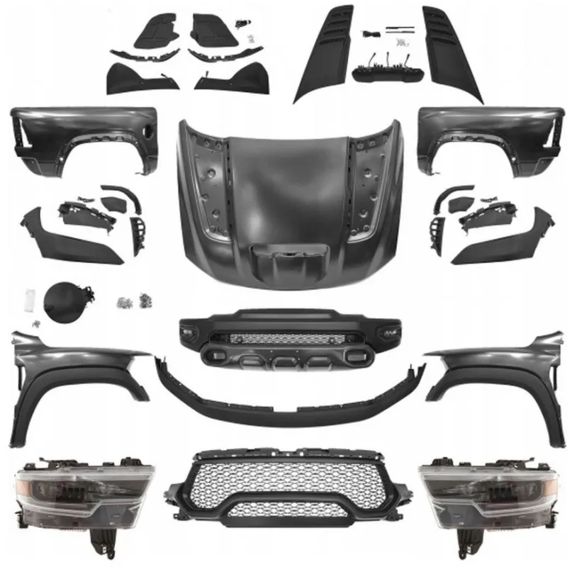 Dodge RAM TRX 2020-24 – kompletní sada body kitu, nárazník, kapota, blatníky a světlomety