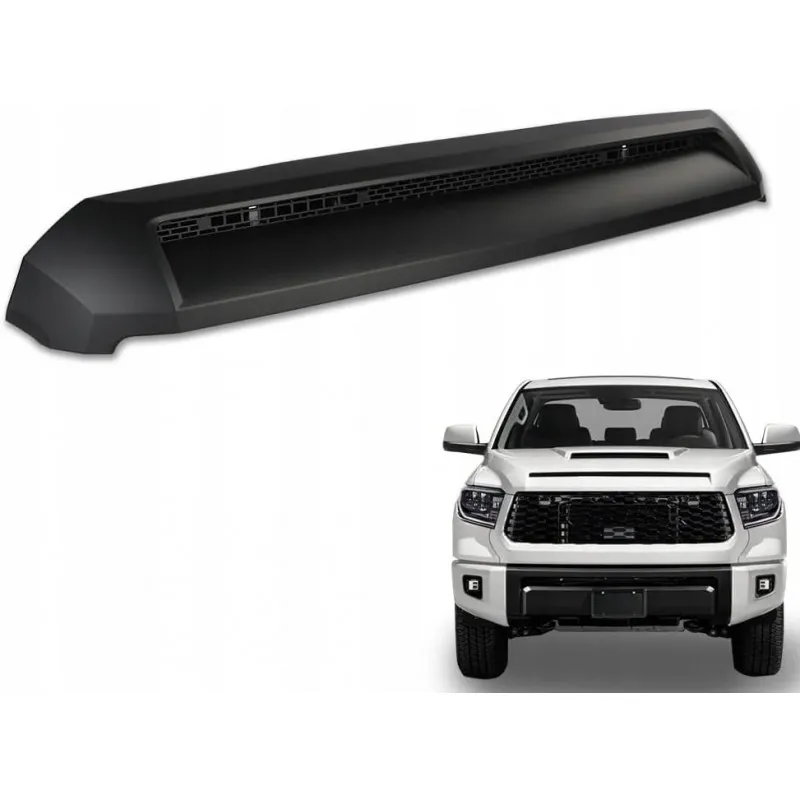 Horní lišta mřížky kapoty, matně černá, Toyota Tundra 2014-2021