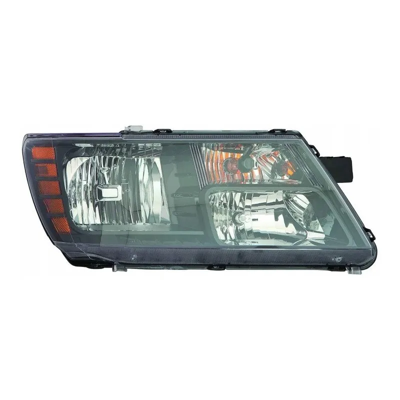 Pravý černý světlomet, ruční nastavení, verze USA, Dodge Journey, Fiat Freemont 2008-2020