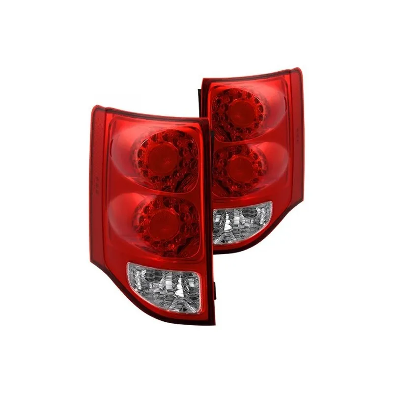 Dodge Caravan Grand 2011-2020, zadní levé a pravé LED svítilny, sada, verze USA