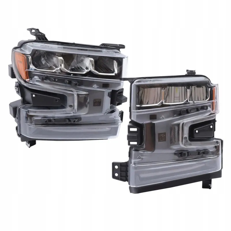 Chevrolet Silverado 1500 2019-2021, levý a pravý přední světlomet Full LED, sada