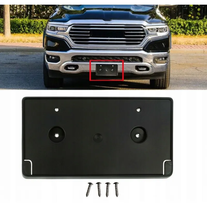 Dodge RAM 1500 2019-2024 – základna rámečku pro americkou registrační značku