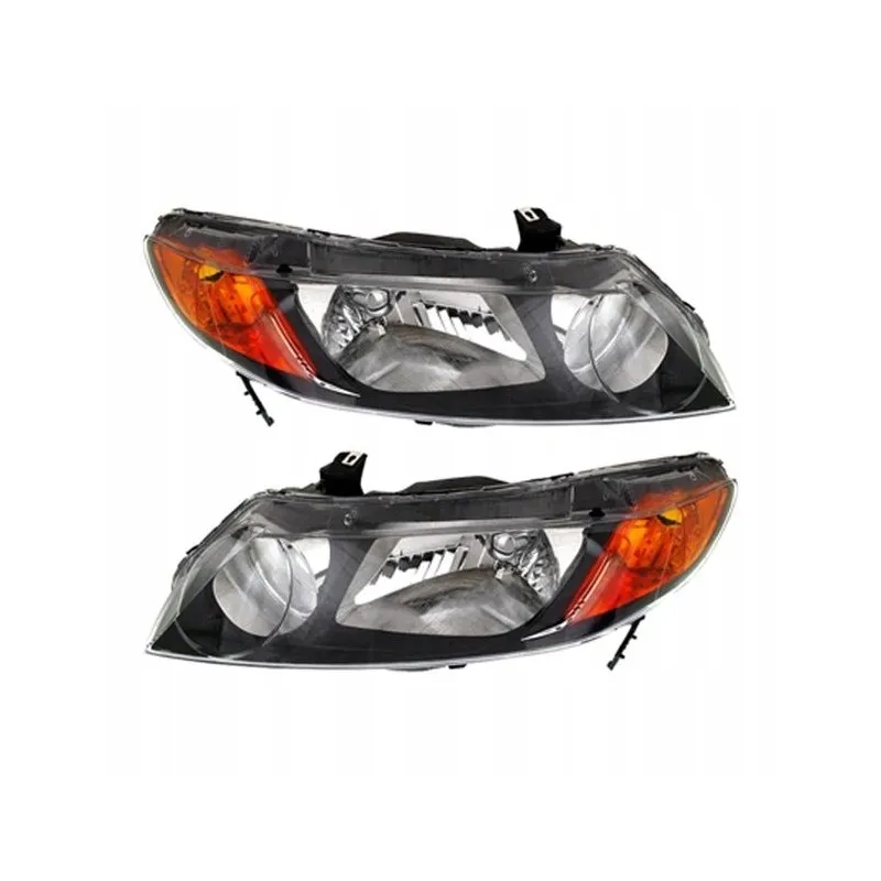Kompletní sada pravého a levého světlometu pro vůz Honda Civic Sedan USA 2006-