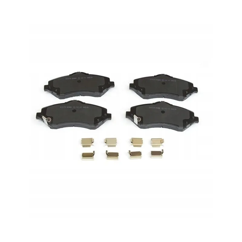 Přední brzdové destičky BBTECH 302 mm pro Jeep Liberty/Cherokee KK, Dodge Nitro/Caravan 08-