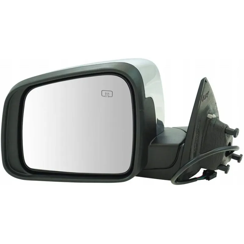 Levé chromované zpětné zrcátko, 5 pinů, Dodge Durango 2011-19