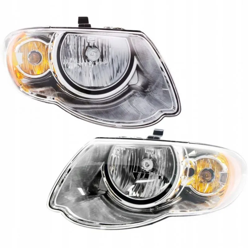 Levé a pravé přední světlomety Chrysler Voyager 2005-2007 USA