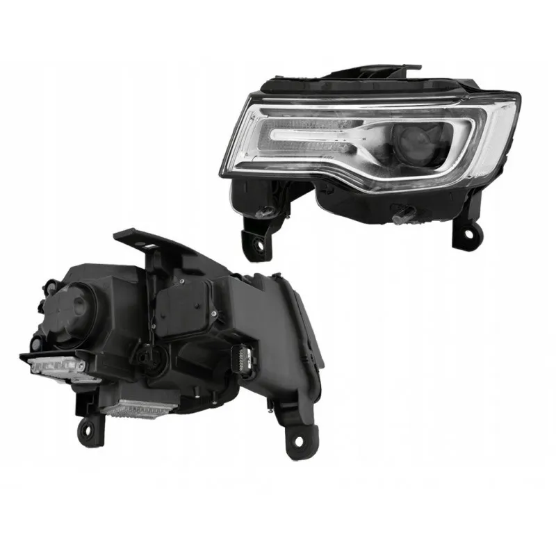 Levá xenonová lampa, evropská verze, světlý vnitřek, Jeep Grand Cherokee WK2 2017-2021