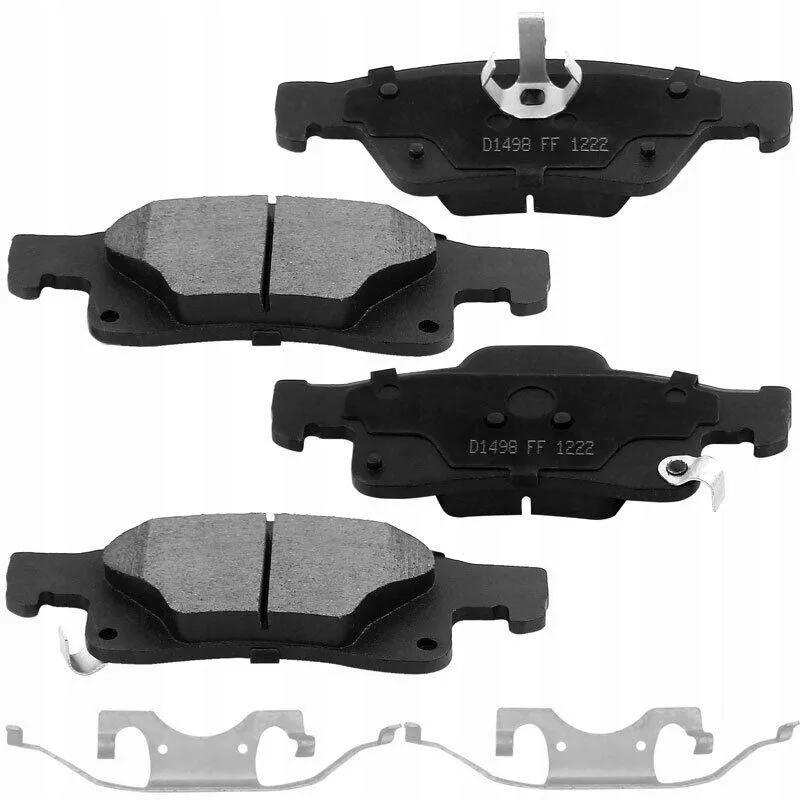 Zadní brzdové destičky + montážní plechy Jeep Grand Cherokee WK2 2011-20