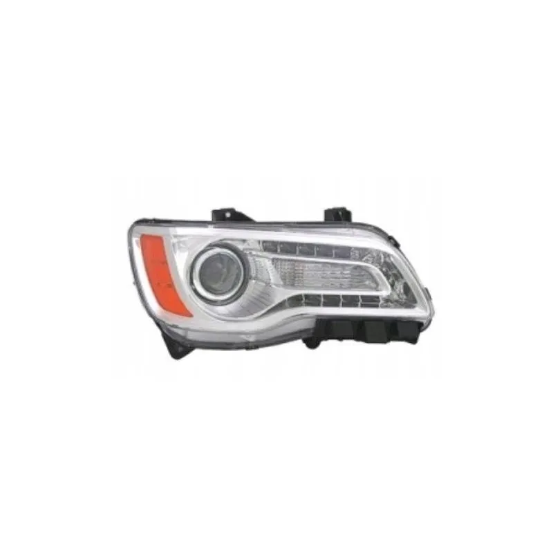 Pravý světlomet Chrysler 300C 300 2011-14, čirý, provedení USA, LED