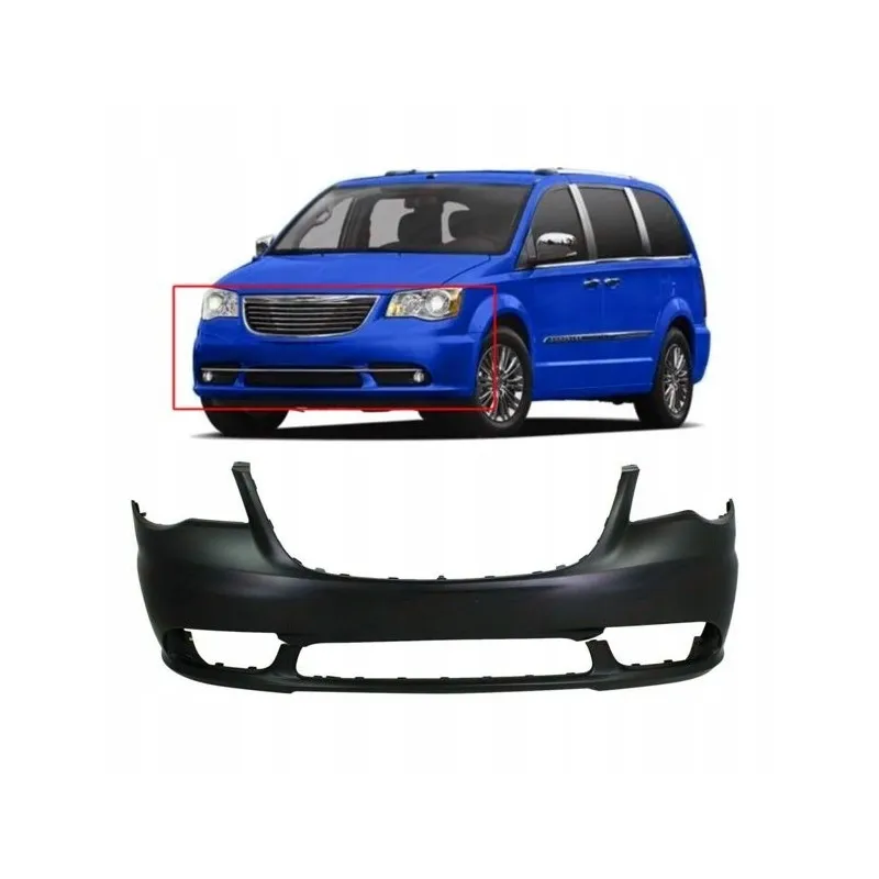 Nový přední nárazník pro Chrysler Town Country / G. Voyager 2011-2020