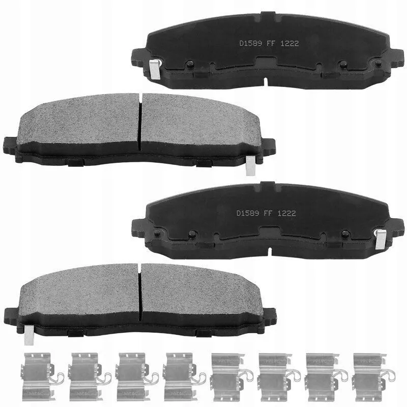 Přední brzdové destičky a plechy pro Dodge Grand Caravan, Journey a Fiat Freemont 2012-2020