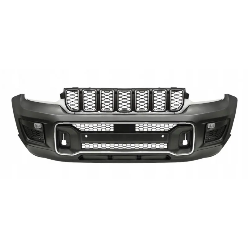 Kompletní přední nárazník PDC s halogenovými mlhovkami pro Jeep Grand Cherokee Overland WL 21-