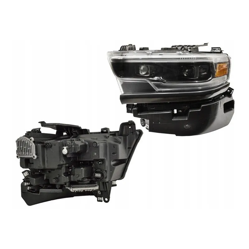 Dodge Ram V 1500 Limited Longhorn 2019-24, levý světlomet Full LED s černou lištou