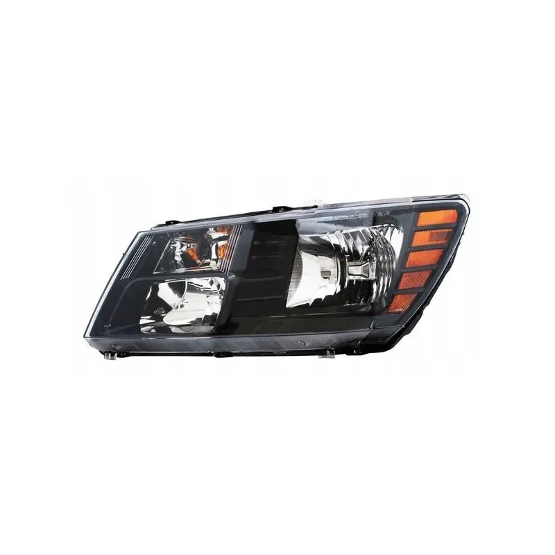 Levý černý přední světlomet, verze pro USA, manuální regulace – Eagle Eyes, Dodge Journey a Fiat Freemont 2008–2020