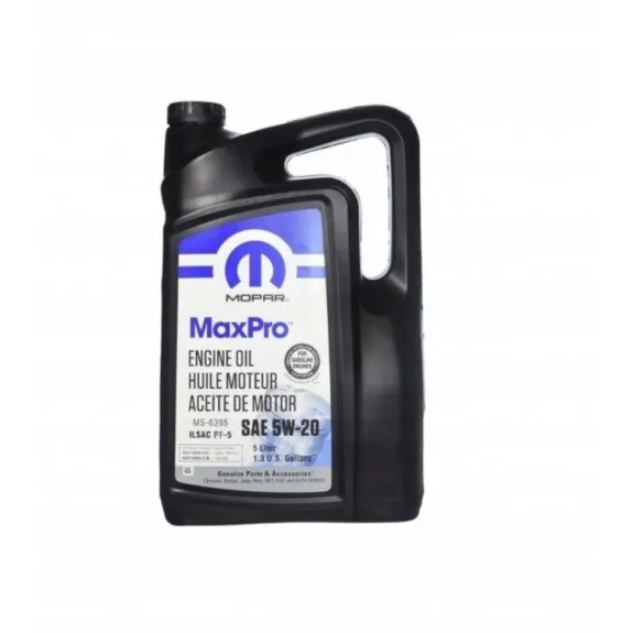 Motorový olej Mopar 5W30, 5W-30, 5 litrů pro Chrysler, Dodge a Jeep