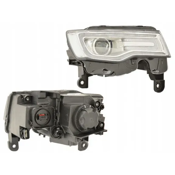 Pravý bi-xenonový světlomet, světlé evropské provedení, holý, Jeep Grand Cherokee WK2 2014-2015