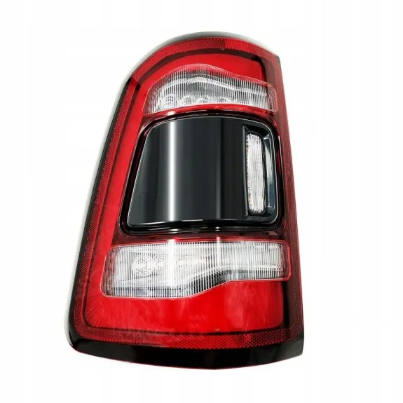 Dodge Ram 1500 2019-2024, levé zadní LED světlo s černým provedením pro BSM (systém sledování mrtvého úhlu)