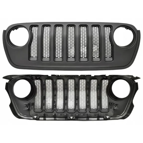 JEEP WRANGLER JL 2018-2024 černá maska chladiče, síťka 82215114