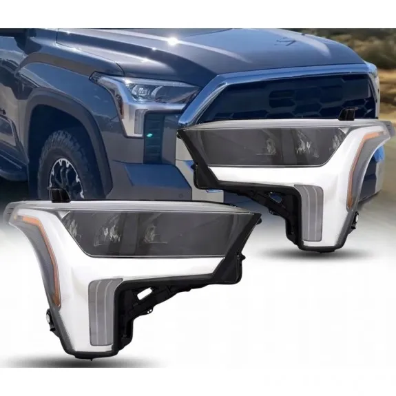 Kompletní sada předních LED světlometů: Toyota Tundra 2022-2024, Sequoia 23-25