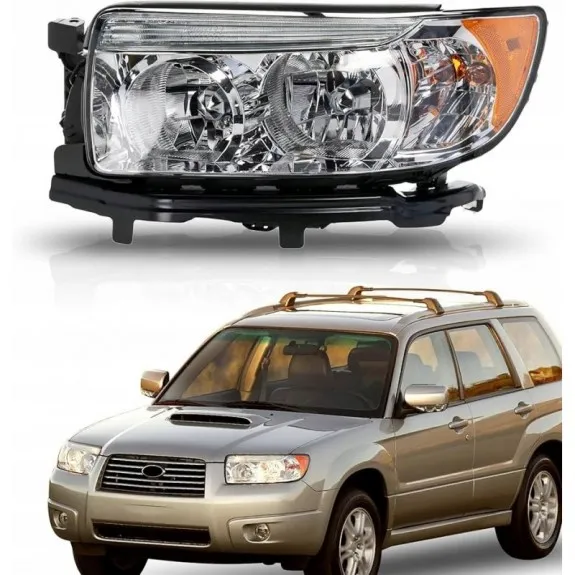 Levý přední světlomet Subaru Forester 2006-2008, USA, TYC