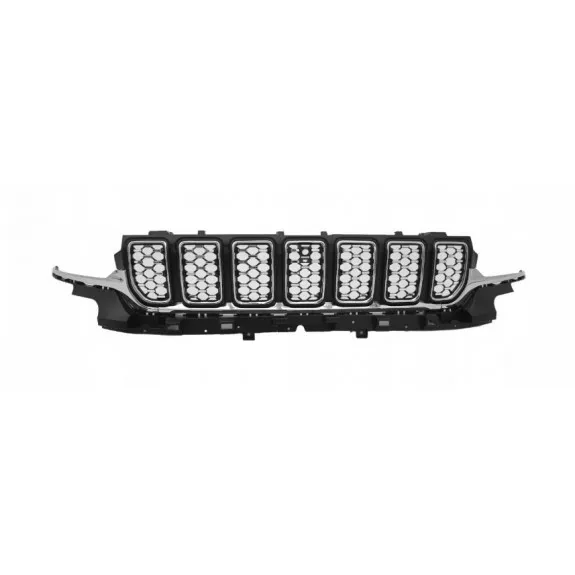 Jeep Grand Cherokee Summit WL 2021-2025 – horní chromovaná mřížka chladiče, kamera