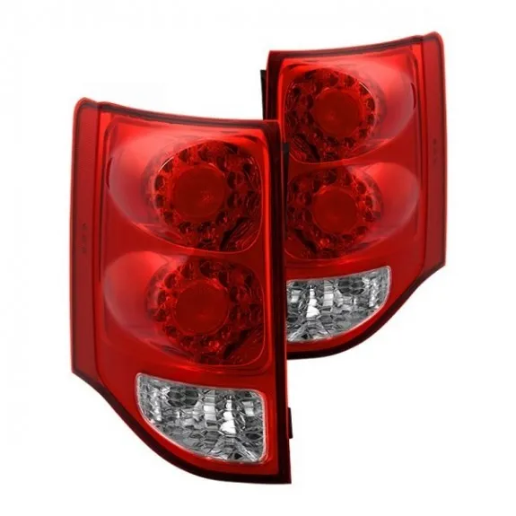 Dodge Grand Caravan 2011-2020, zadní levá a pravá LED svítilna, sada, verze pro USA, TYC
