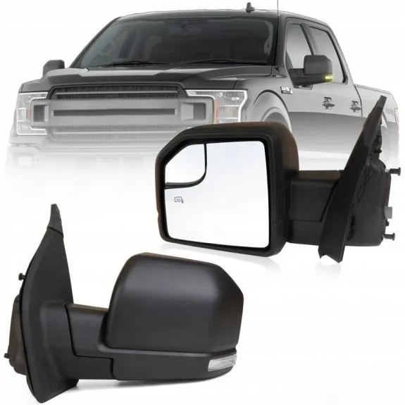 Levé vyhřívané zpětné zrcátko s ukazatelem směru, 6 pinů, nové, Ford F-150 F150 2015-2020